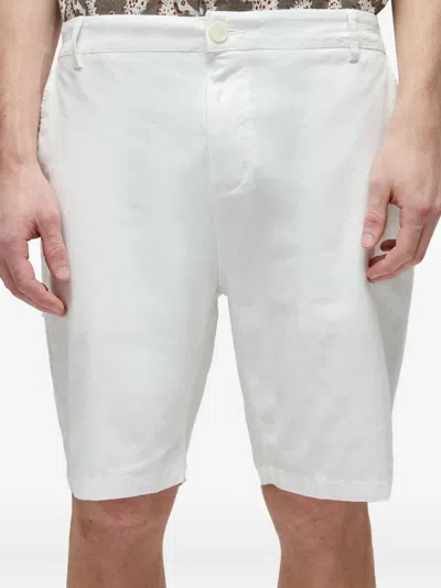 Osklen Basic Linen Shorts In White