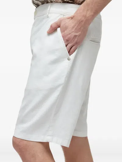 Osklen Basic Linen Shorts In White