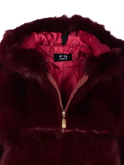 人造皮草连帽夹克