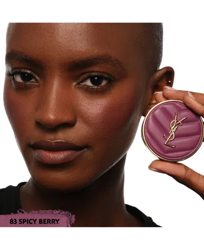 Saint Laurent Make Me Blush 24h Buildable Powder Blush In Purple