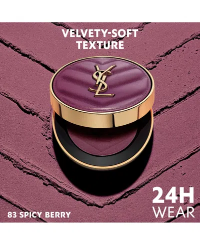 Saint Laurent Make Me Blush 24h Buildable Powder Blush In Purple