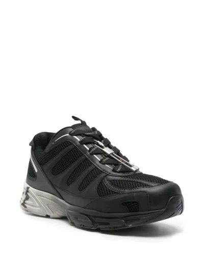 44 Label Group Panelled Sneakers In Black