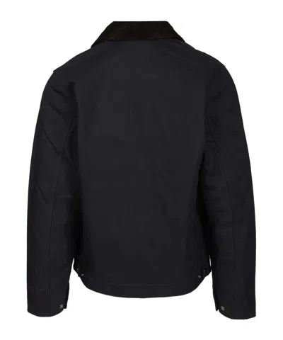 Carhartt Detroit Dearborn Cotton Jacket In Black