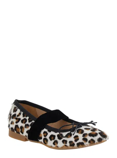 Pom D'api Dory Elast Leopard Small In Multi