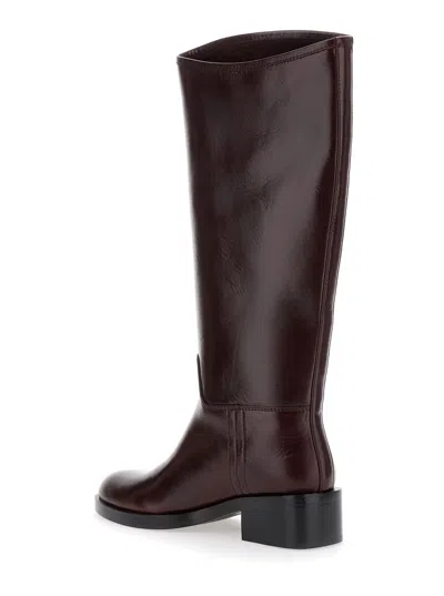 Jeffrey Campbell 40mm Reining Boots In Brown