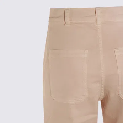 Eleventy Straight Trousers With Pockets And Belt Loops In Neutral