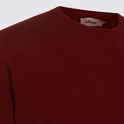 Altea Long-sleeve Sweater In Red