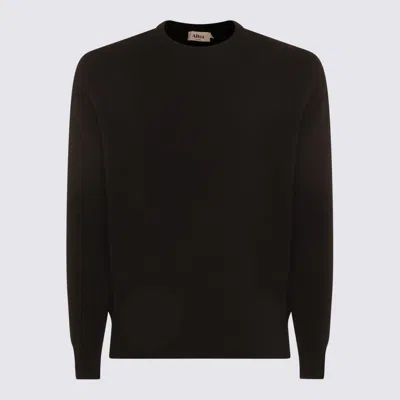 Altea Crew-neck Long-sleeve Sweater In Black