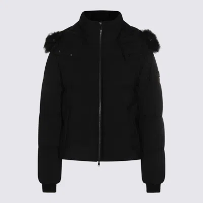 Moose Knuckles Coats Blacks And Greys In Black