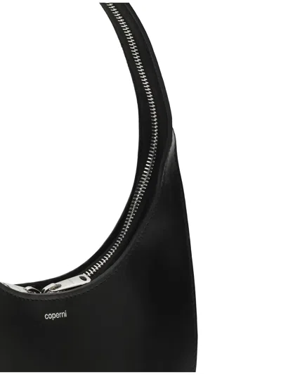 Coperni Soft Swipe Bag In Black