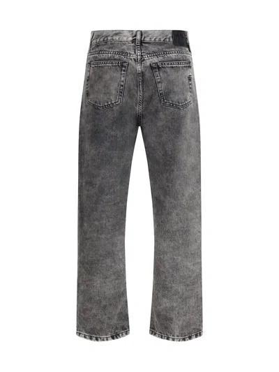 Pinko Five-pocket Jeans With Mini Studs In Black