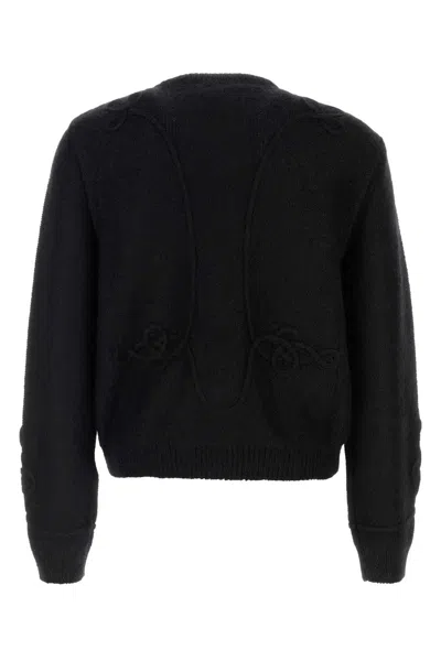 Alexander Mcqueen Viscose Blend Cardigan Featuring Button Detailing In Black