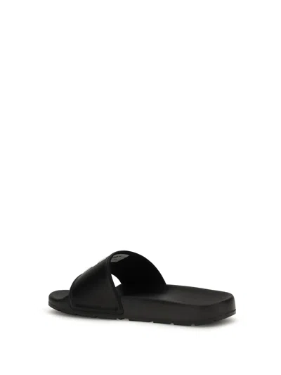 Off-white Arrow Open Toe Slip-on Slides In Black