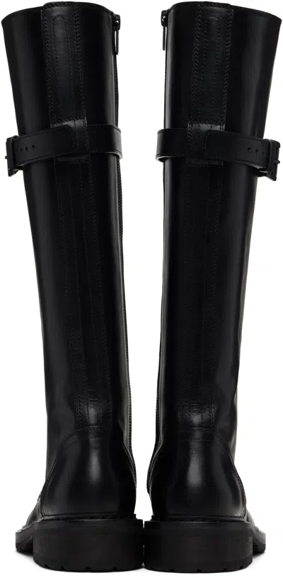 Ann Demeulemeester Women Danny 24 Hole Lace Up Boots In Black