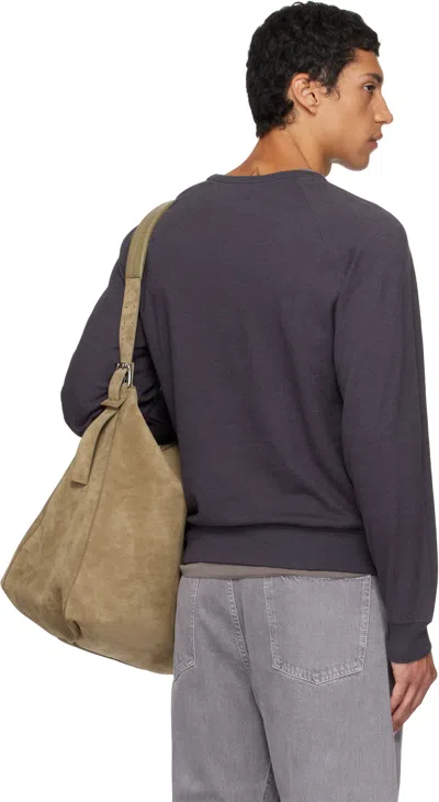 Lemaire Gray Crew Neck Sweatshirt In Gray