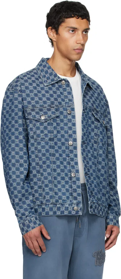 Ksubi Oh G Klassic Denim Trucker Jacket In Blue