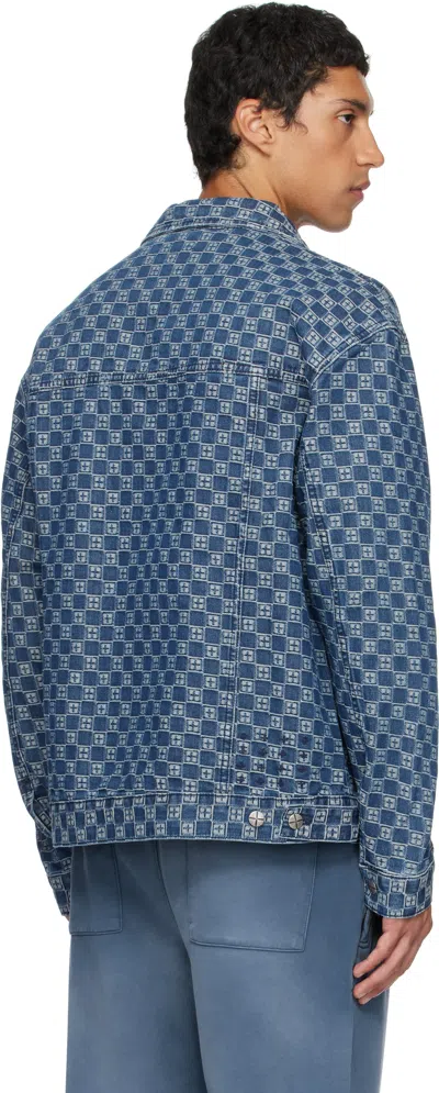 Ksubi Oh G Klassic Denim Trucker Jacket In Blue