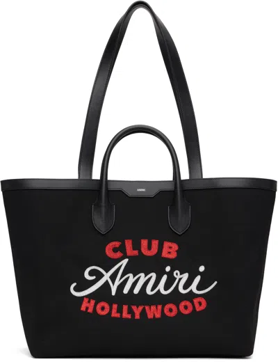 Amiri Club Tote Bag In Black