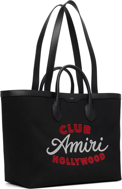 Amiri Club Tote Bag In Black