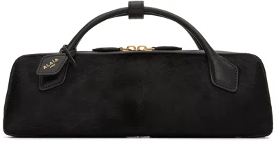 Alaïa Womens Noir Le Teckel Small Leather Shoulder Bag In Brown