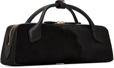 Alaïa Womens Noir Le Teckel Small Leather Shoulder Bag In Brown