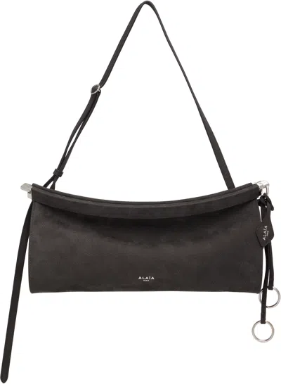 Alaïa Gray 'le Click' East West Medium Bag