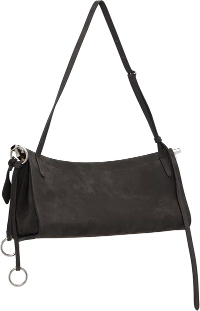 Alaïa Gray 'le Click' East West Medium Bag