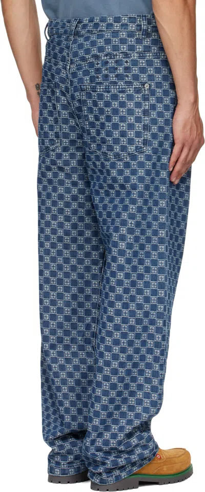 Ksubi Maxx Klassik Baggy Jeans In Blue