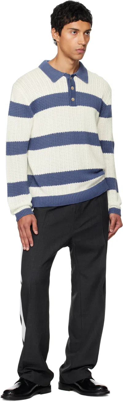 Stefan Cooke Gray Tuxedo Trousers In Gray