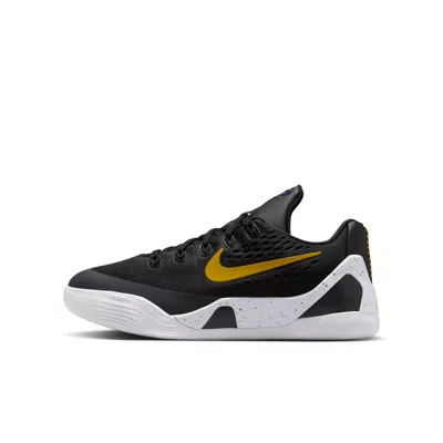 Nike Kobe Ix Big Kids' Basketball Shoes In Black