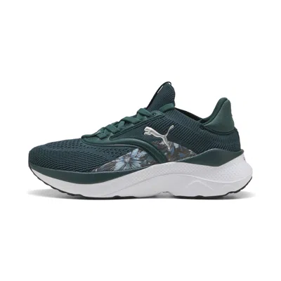 Puma Softride Mayve Bloom Sneakers Women In Green