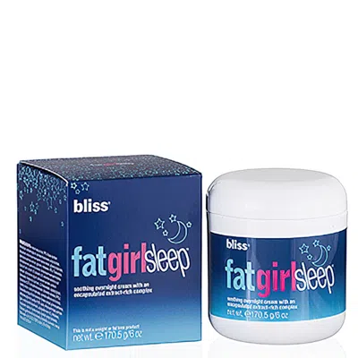 Bliss / Fabgirl Sleep Soothing Overnight Cream 6.0 Oz.(w) In Transparent