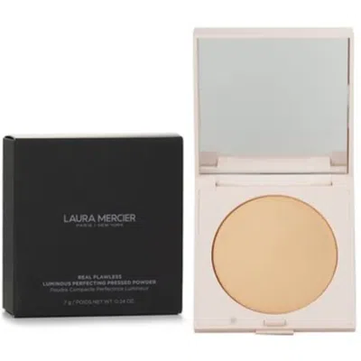 Laura Mercier Real Flawless Luminous Perfecting Pressed Powder 0.24 oz # Translucent Honey Makeup 19 In Yellow