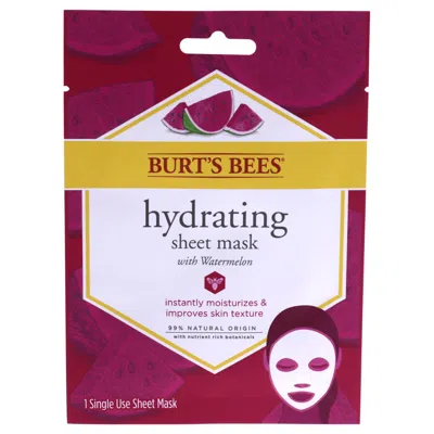 Burt's Bees Ladies Hydrating Sheet Mask With Watermelon Skin Care 792850907805 In Brown