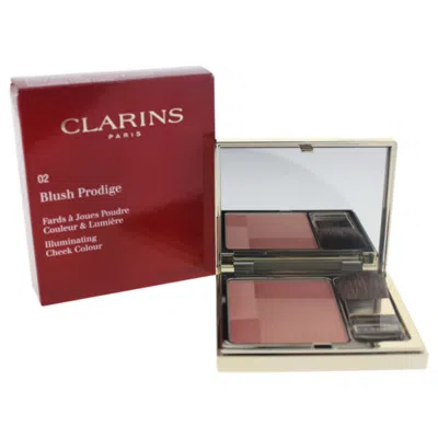 Clarins Blush Prodige Illuminating Cheek Colour - #2 Soft Peach By  For Women - 0.26 oz Makeup In Brown