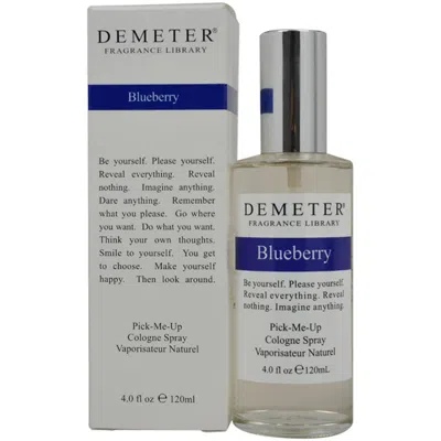 Demeter Unisex Blueberry Edc Spray 4.0 oz Fragrances 648389859385 In Transparent