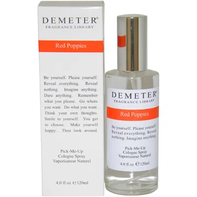 Demeter Red Poppies By  For Women - 4 oz Cologne Spray In Transparent