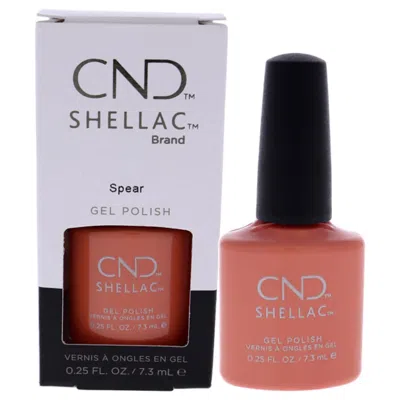 Cnd Shellac Nail Color - Spear In Multi