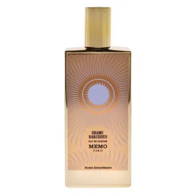 Memo Paris Unisex Shams Narcissus Edp Spray 2.5 oz Fragrances 3700458611977 In Multi