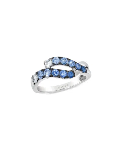 Le Vian ® Denim Ombré® 14k 0.86 Ct. Tw. Sapphire Ombre Ring In Silver