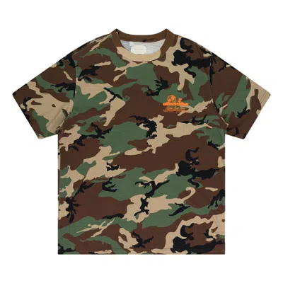 Pre-owned Aimé Leon Dore Camo Unisphere T-shirt 'frog Camo' | Multi-color | Men's Size L
