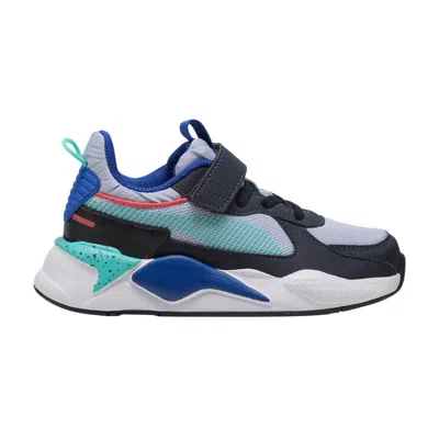 Pre-owned Puma Rs-x Little Kid 'parachute Landing' | Blue | Kid's Size 11.5