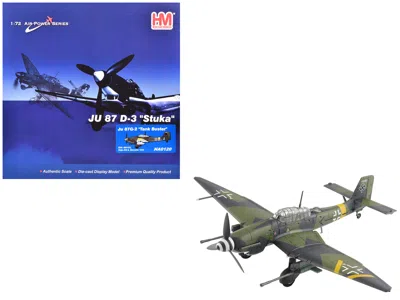 Hobby Master Junkers Ju 87g-2 Stuka Aircraft "wnr. 494193 Tank Buster Stab. Sg 2 Slovakia" (1944) German Luftwaff In Green