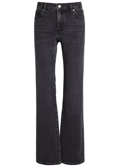 Frame The Rodeo Bootcut Jeans In Black