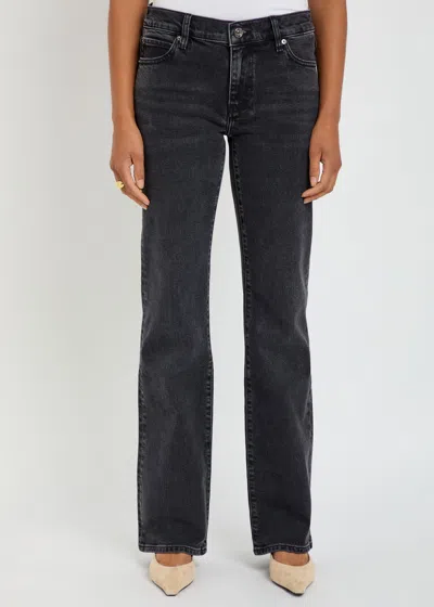 Frame The Rodeo Bootcut Jeans In Black