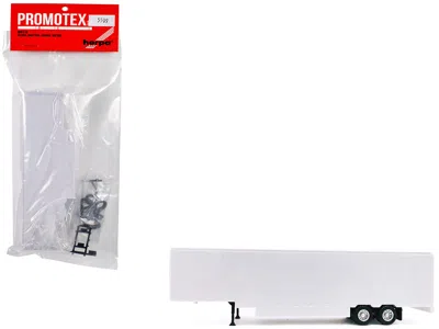 Promotex 48ft Moving Van Trailer Light Gray 1/87 (ho) Plastic Model By  In Multi