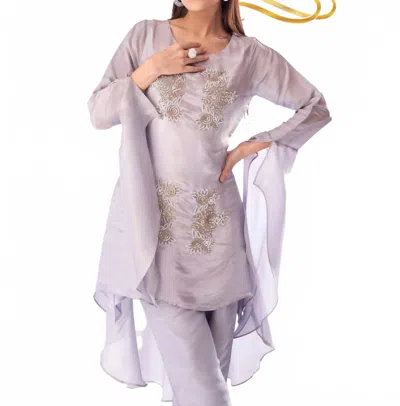 Zaalima Fashion Cocktail Reception In Lilac In Purple