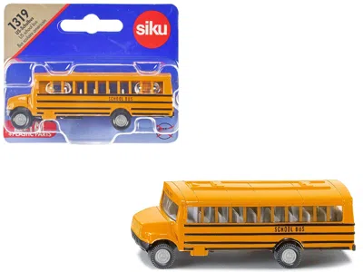 Siku United States School Bus Yellow Diecast Model By  In Orange