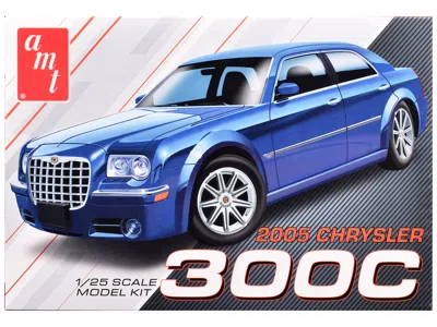 Amt Skill 2 Model Kit 2005 Chrysler 300c 1/25 Scale Model By  In Blue