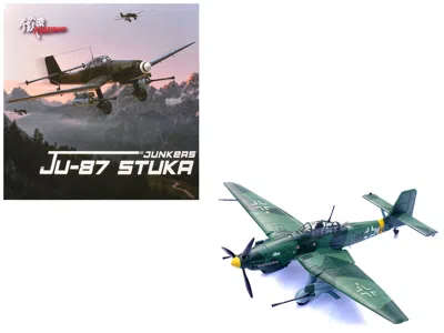 Panzerkampf Junkers Ju 87g1 Stuka Bomber Aircraft "10.(pz)/sg 2 Immelmann Gs+mh Dubno Ukraine" (1944) German Luf In Green